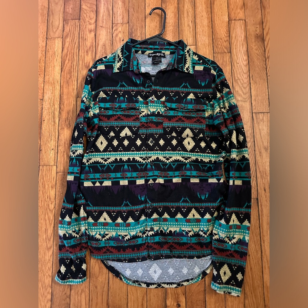Cowgirl tuff pullover button up